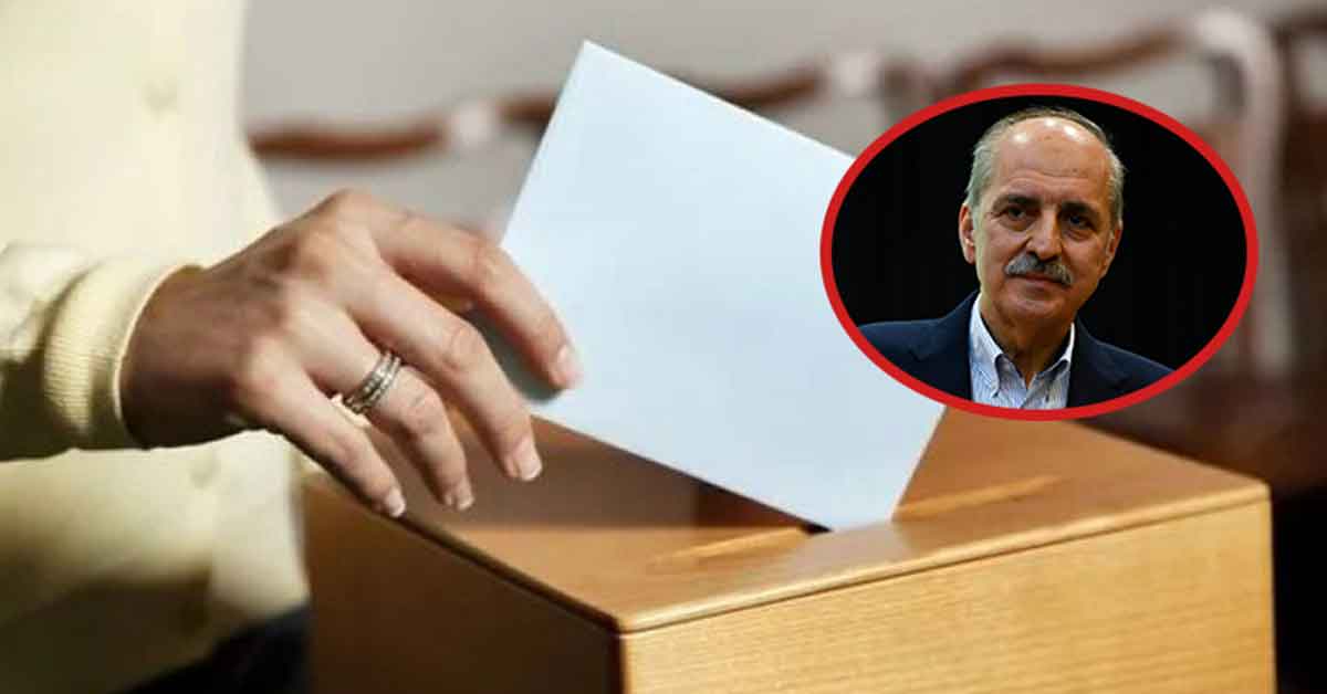 AK Partili Numan Kurtulmuş'tan 'seçim takvimi' açıklaması