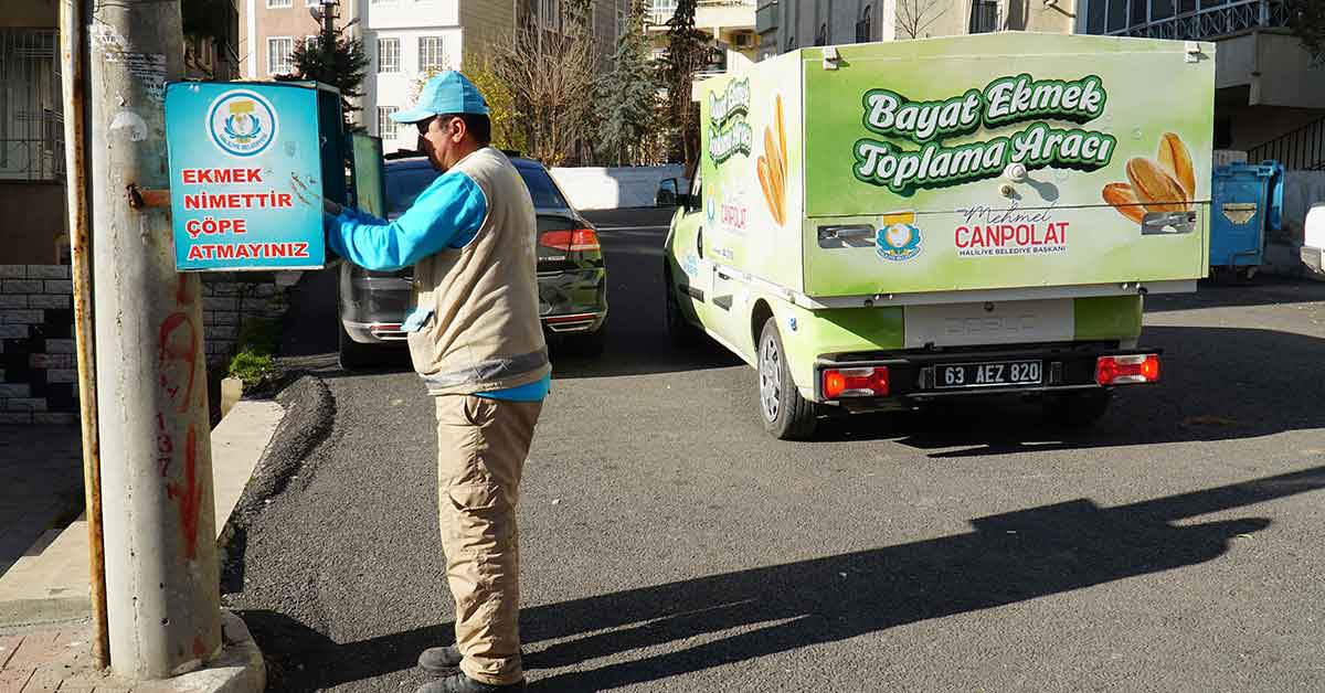 Haliliye'de Günlük 500 Kilogram Ekmek İsrafı Önleniyor