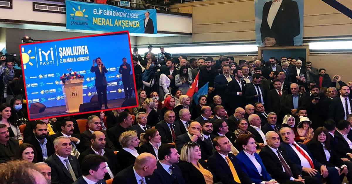 Meral Akşener İYİ Parti Şanlıurfa İl Kongresinde konuşuyor