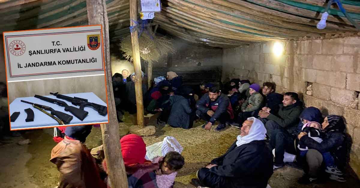 Urfa’nın iki ilçesinde 101 düzensiz göçmen yakalandı