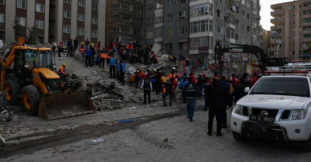 1 yarali var enkazda bir ize rastlanmadi