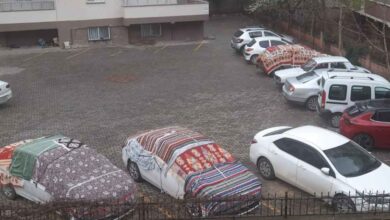 Urfa’da araç sürücüleri olası yağışa karşı bu kez tedbir aldı