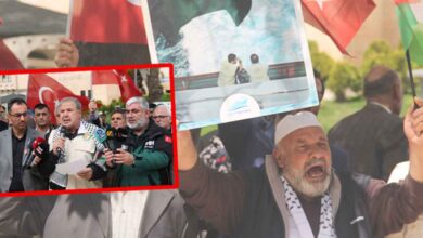 Urfa’da İsrail'in Mescid-i Aksa'ya yönelik saldırıları protesto edildi
