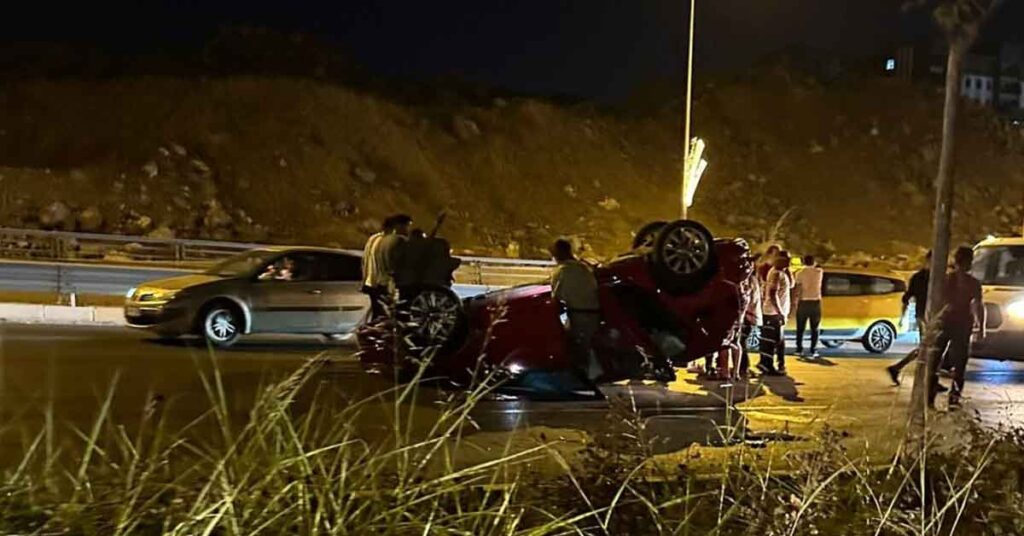Şanlıurfa'da Araba Takla Attı! 2 Yaralı