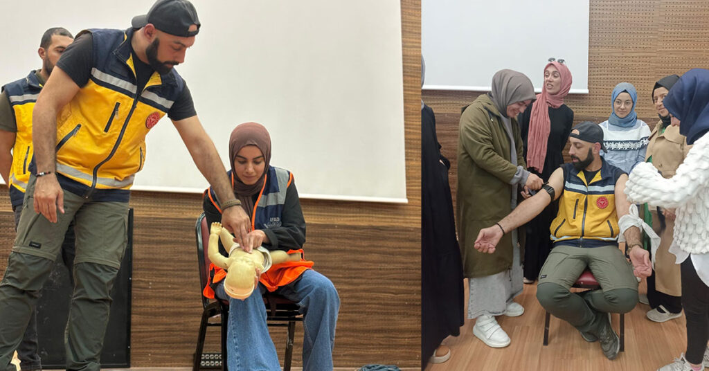 Urfa'da 130 Gönüllüye İlk Yardım Eğitimi Verildi