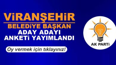 Ak Parti’den başvuru yapan Viranşehir Belediye Başkan aday adayı olan isimlerden hangisini başkanlık koltuğunda görmek istersiniz?