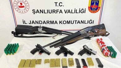 Urfa'da Ruhsatsız Silah Operasyonu! 5 Kişi Yakalandı