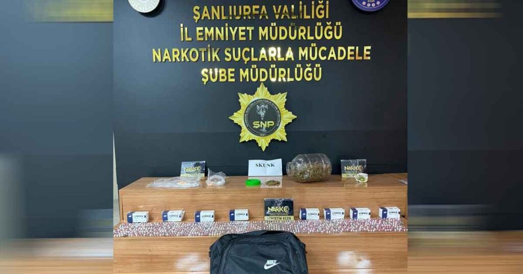 Şanlıurfa'da Çok Sayıda Uyuşturucu Yakalandı