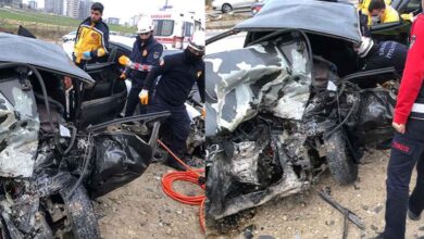 Karaköprü'de 2 Araba Çarpıştı! 1 Ölü 2 Yaralı