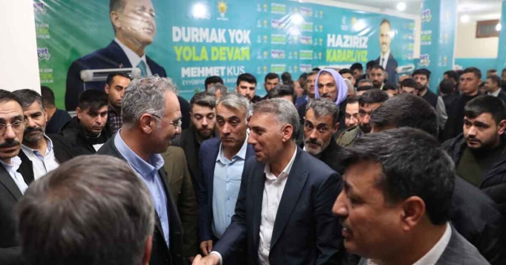 Mehmet Kuş’un Seçim Ofisi Dolup Taşıyor