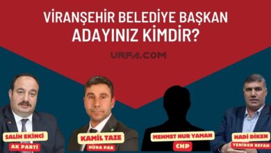 Viranşehir Belediye Başkan Adayınız Kimdir?