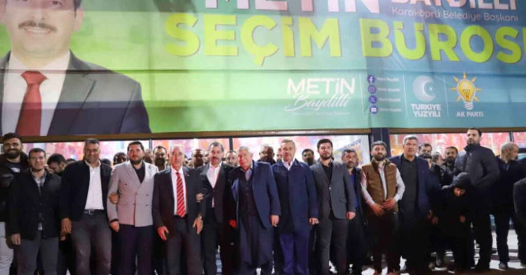 Başkan Baydilli Mehmetçik'te Vatandaşlarla Buluştu